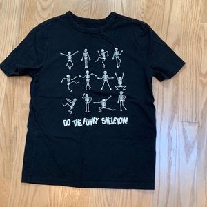 Gap Skeleton Shirt - Size 8